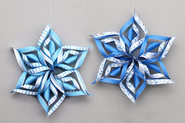 3D Paper Snowflake