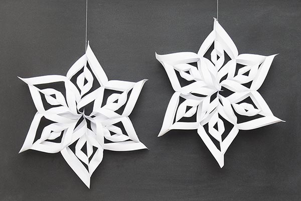 3D Paper Snowflake