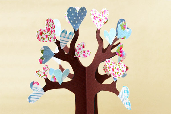 3D Paper Tree craft