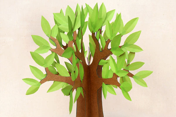 3D Paper Tree craft