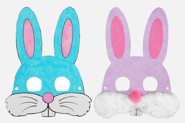 Printable Bunny Masks