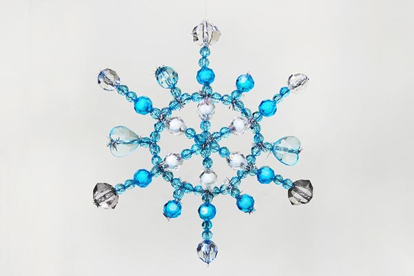 Beaded Snowflake