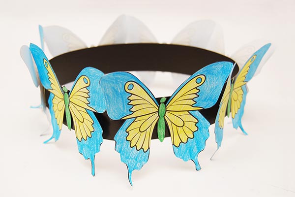 Butterfly Crown craft