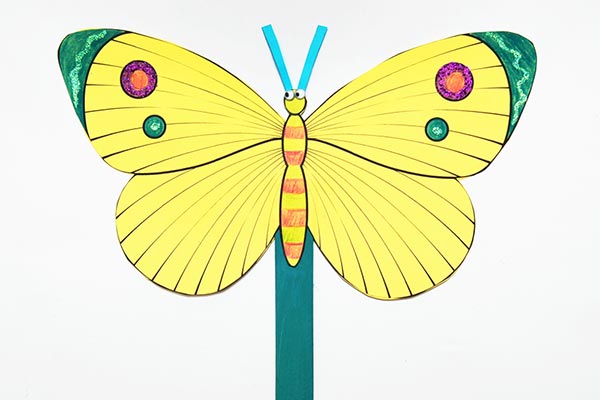 Butterfly Fan craft