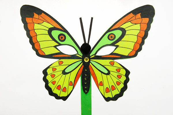 Butterfly Fan craft