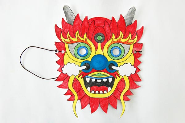 Chinese Dragon Mask