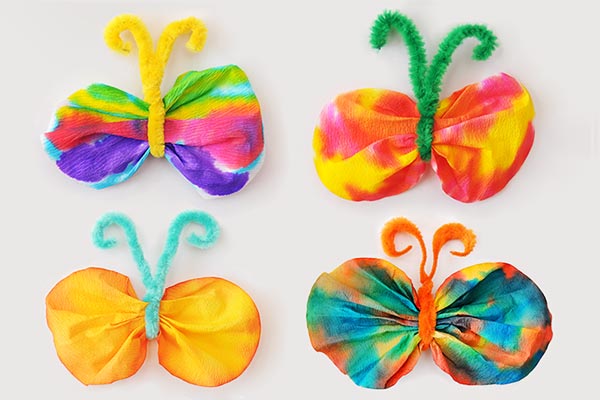 Coffee Filter Butterflies craft