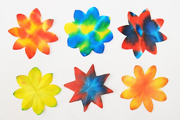 Coffee Filter Flowers craft