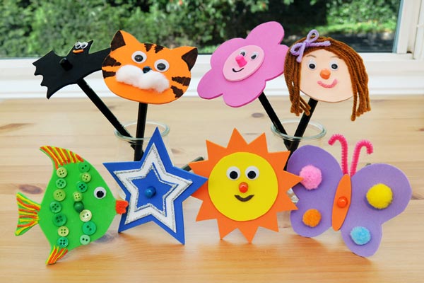 Craft Foam Pencil Toppers craft