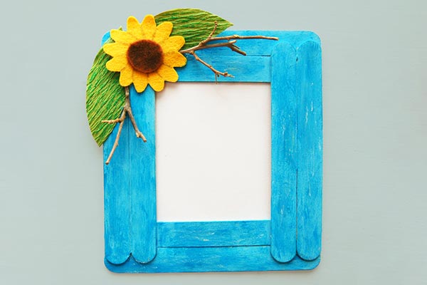 Craft Stick Photo Frame craft