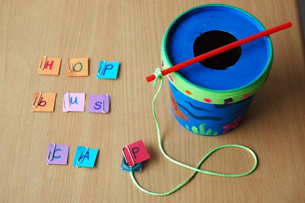 Fishing for Letters craft
