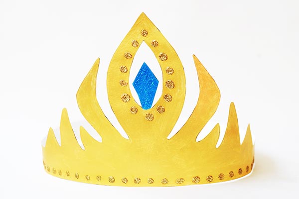 Frozen Princess Crown craft