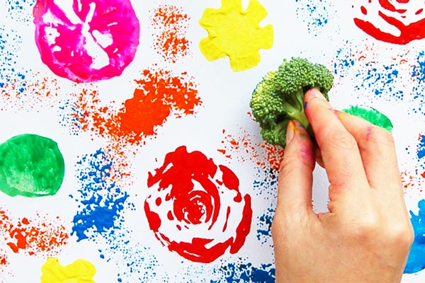 Fruit and Vegetable Prints craft