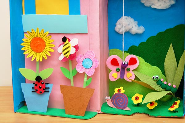 Garden Diorama craft