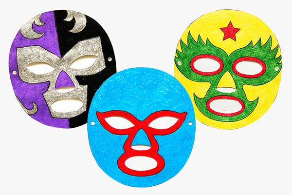 Luchador Paper Mask