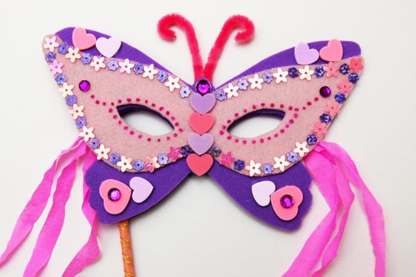 Masquerade Mask craft