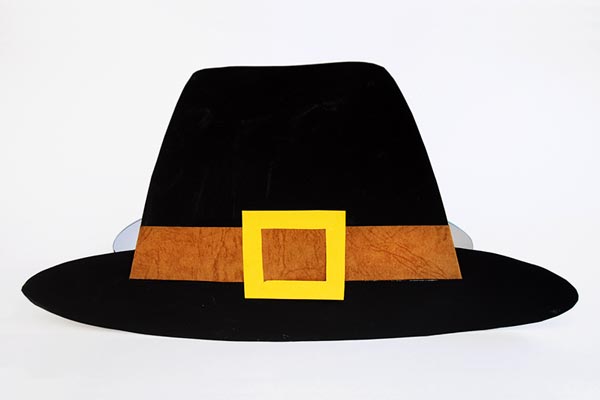 Paper Pilgrim Hat craft