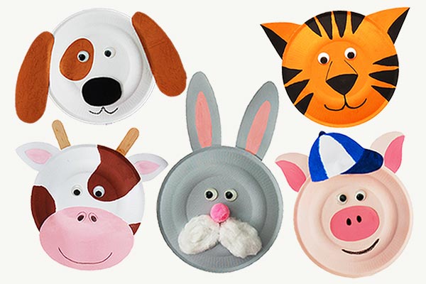 Paper Plate Animals