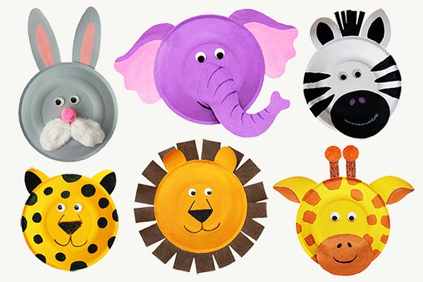 Paper Plate Animals craft