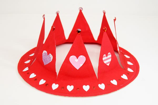 Paper Plate Crown craft
