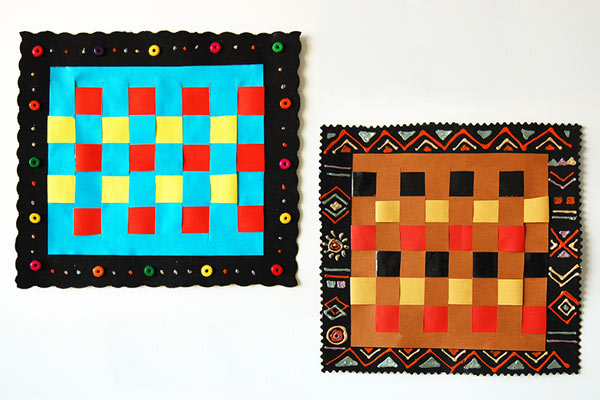 Paper Weaving craft