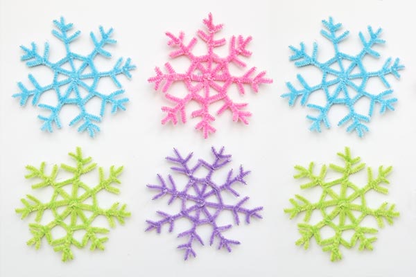 Pipe Cleaner Snowflake