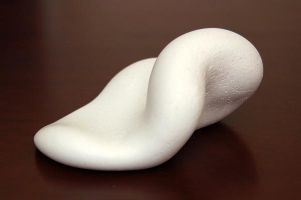 Plaster of Paris Freeform Sculpture