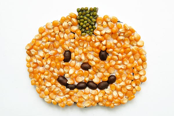 Seed Mosaic Pumpkin