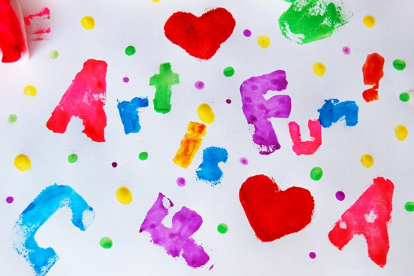 Sponge Painting craft