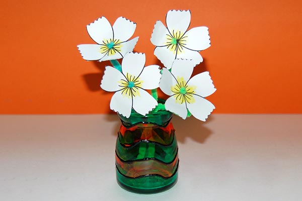 Stained Glass Jars craft