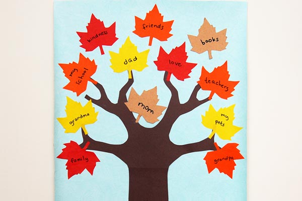 Thankful Tree craft