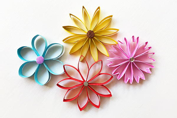 TP Roll Flowers craft