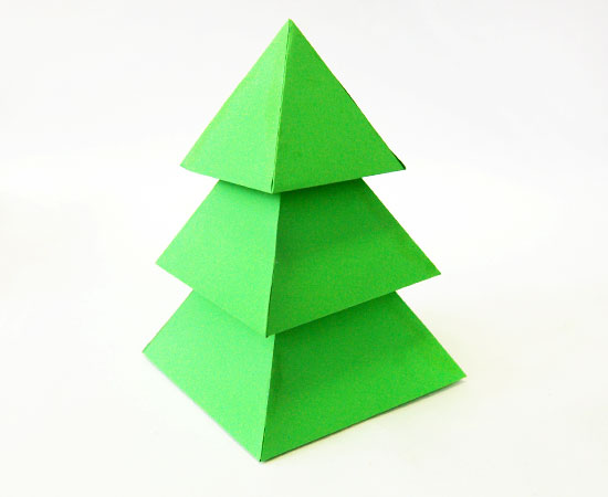 STEP 13 3D Paper Christmas Tree
