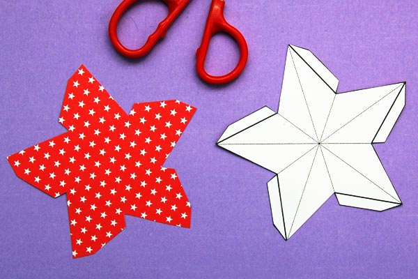 How to Make a 3D Folded Paper Star