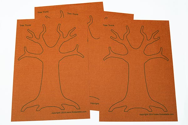 Free: How To Draw A Tree Free Printable Tree Stencils, 16