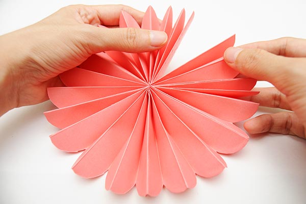 STEP 13 Accordion Paper Flowers
