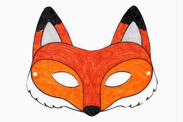 Printable Fox Mask