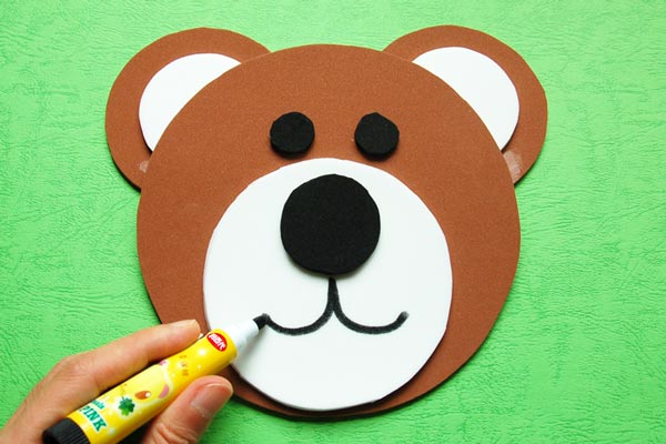 Circles Bear | Kids' Crafts | Fun Craft Ideas 