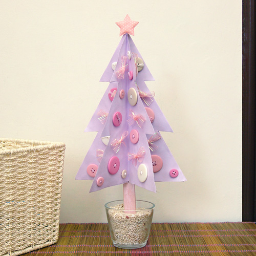 Craft Stick Christmas Tree - Make a lusher tree