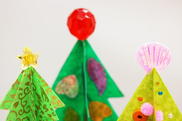Craft Stick Christmas Tree - Make fun tree toppers.