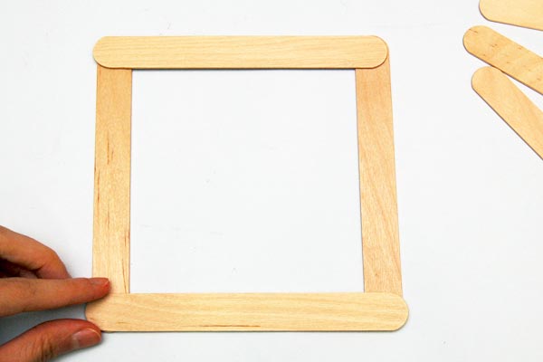 Craft Stick Photo Frame, Kids' Crafts