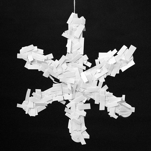 STEP 8b Craft Stick Snowflake