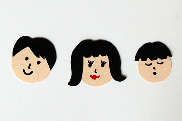 STEP 4 Family Stick Puppets