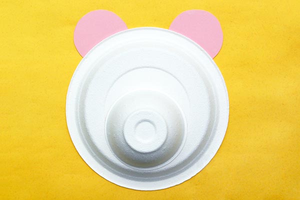 STEP 7a Fuzzy Paper Plate Bear
