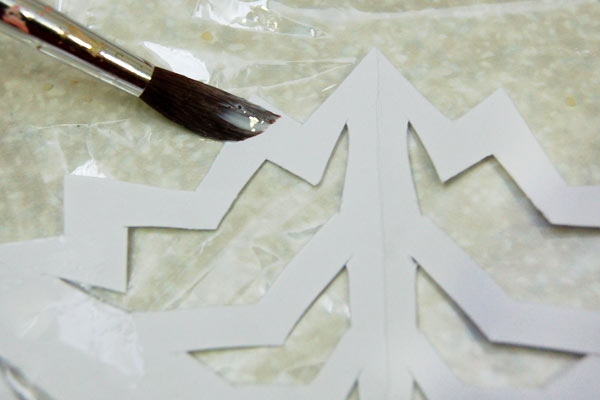 Simple Glittery Snowflake Craft for Kids - Ducks 'n a Row