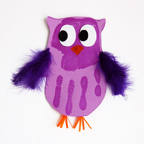 Handprint Birds | Kids' Crafts | Fun Craft Ideas 