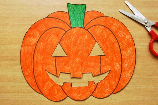 Jack-o'-Lantern Mask, Kids' Crafts