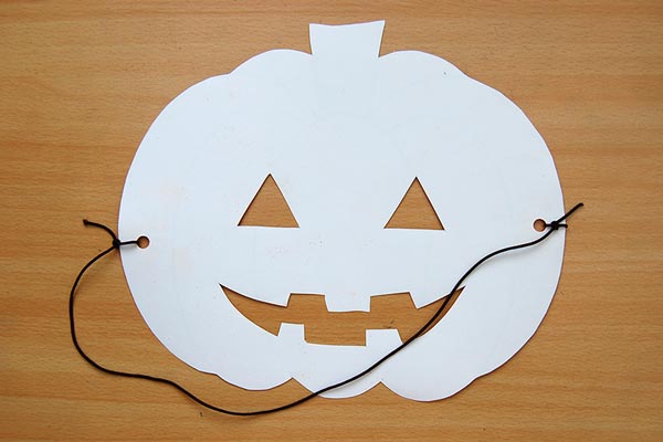 Pumpkin Mask Printable Template