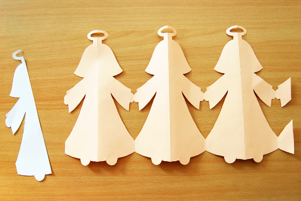 Paper Angel Chain, Kids' Crafts, Fun Craft Ideas