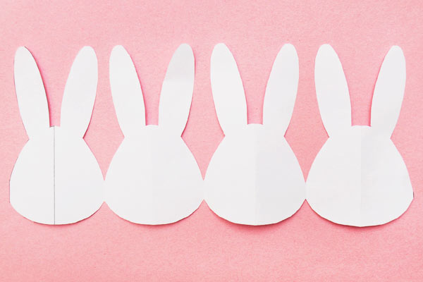 Step 10 Paper Bunny Chain